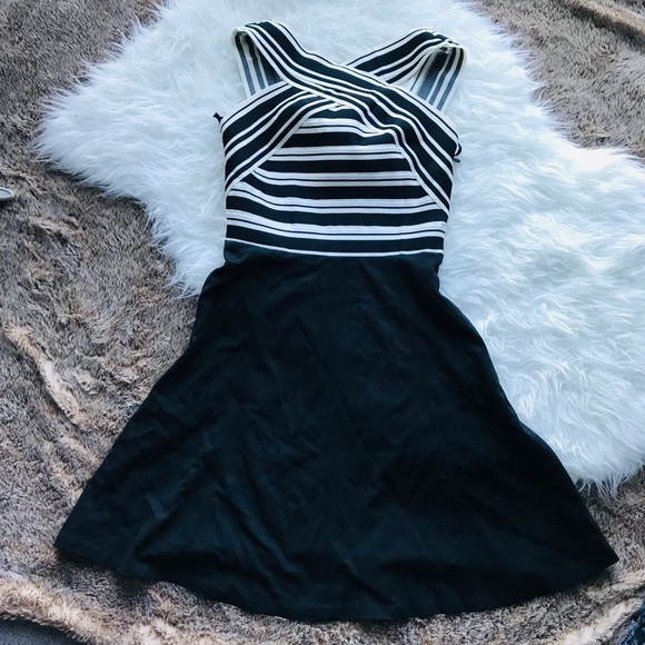 Anthropologie Maeve Crosswise Dress Size 4 - Picture 4 of 5